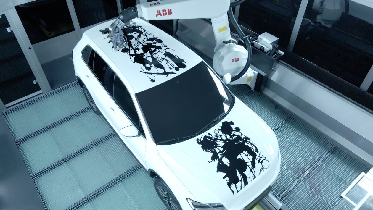 aria-label="VW Tiguan art car ABB 2"